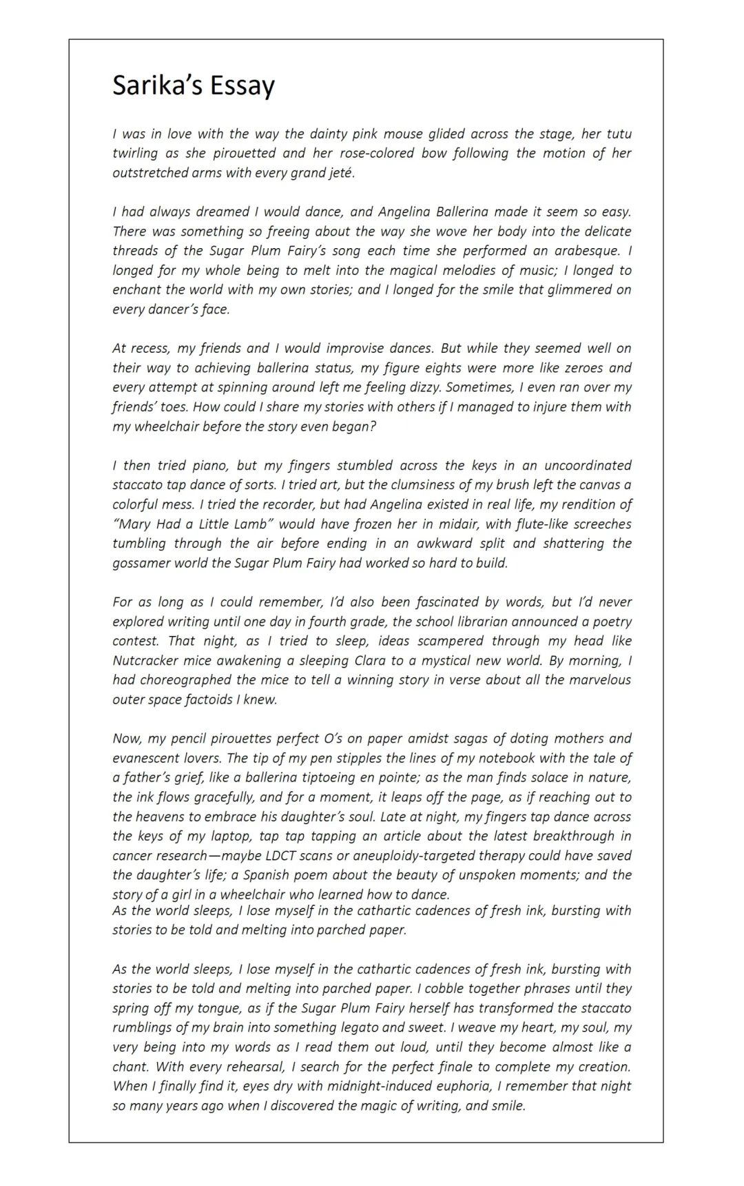 哈佛官方公布「2024年满分文书」！“迷倒”哈佛招办的文书长这样！